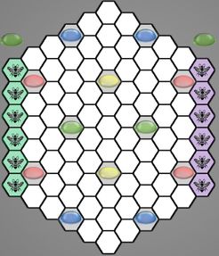 Hex Hive: Bumbling Bees