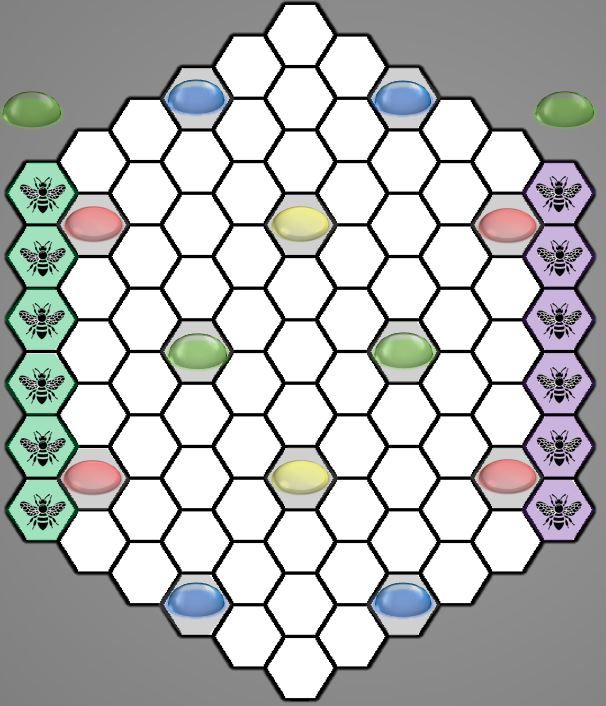 Hex Hive: Bumbling Bees