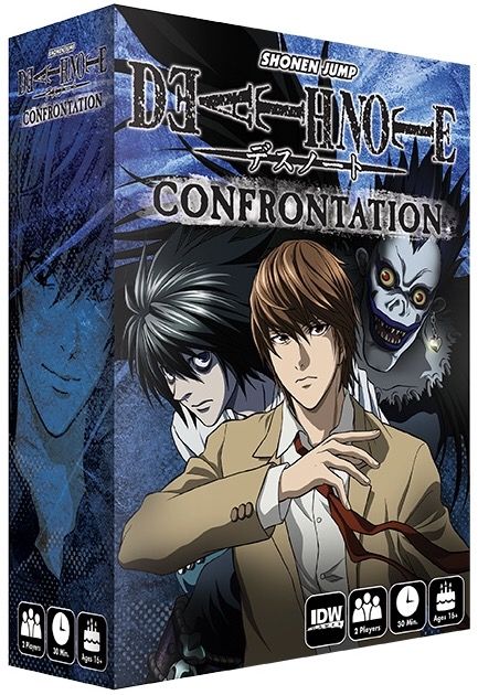 Death Note Confrontation Board Game Boardgamegeek