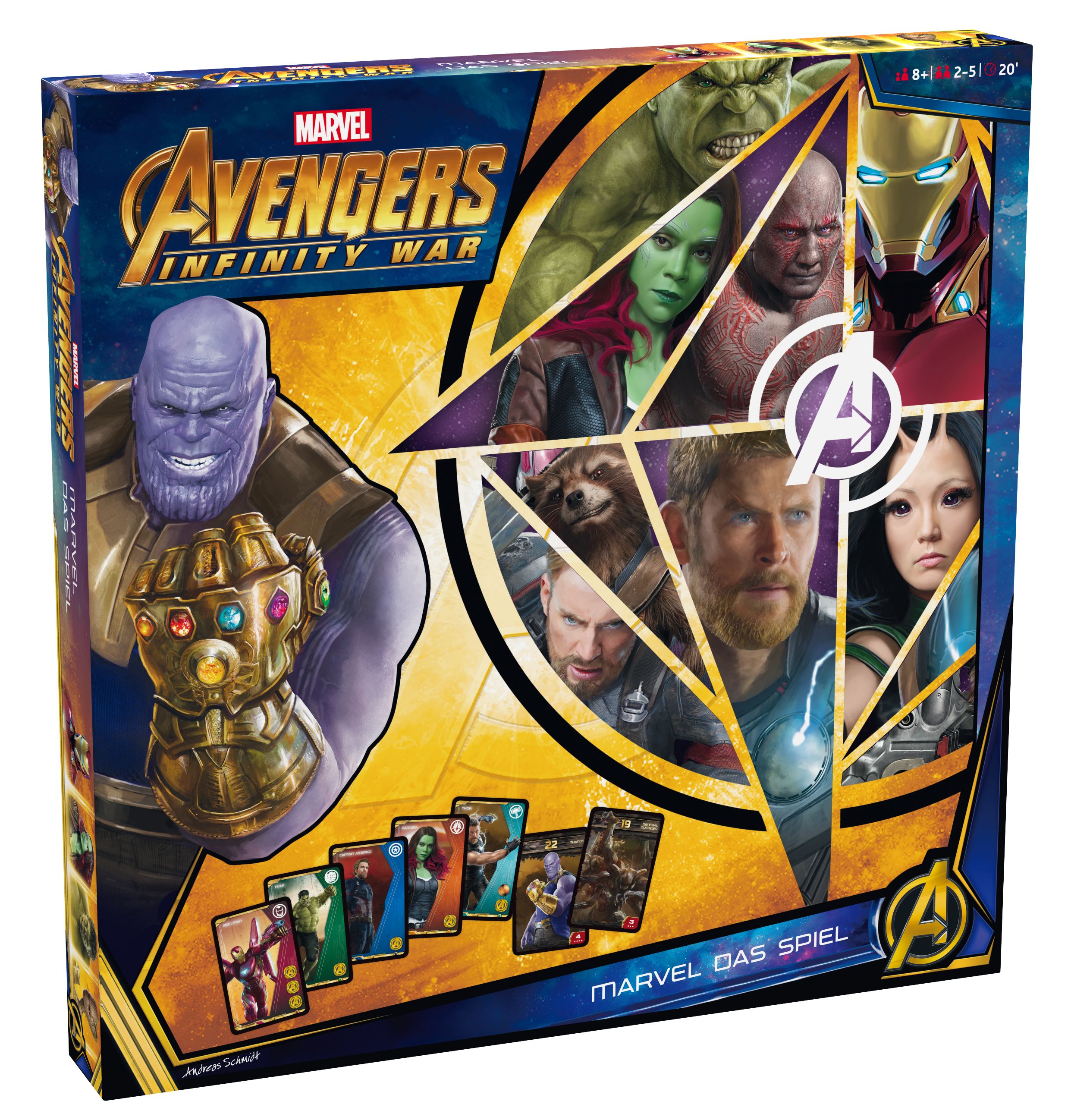 Coperta Avengers: Infinity War – Das Spiel