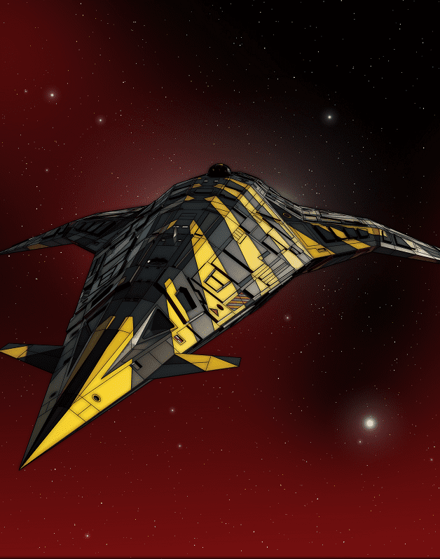 Traveller Customizable Card Game: Type HT Bounty Hunter Mini Ship Pack