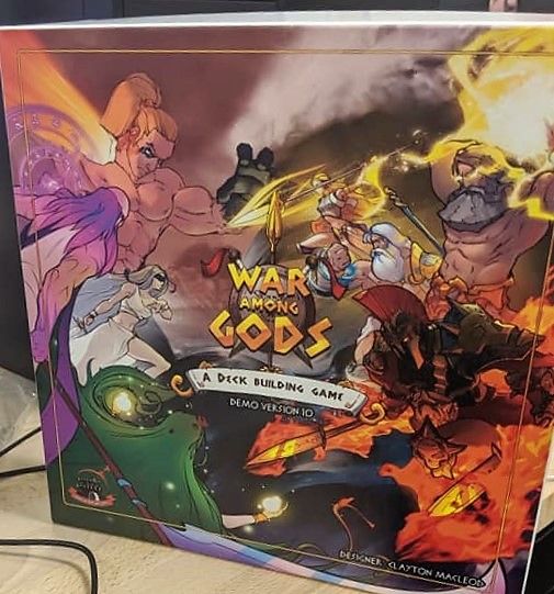 War Among the Gods, Battle for Olympus box art