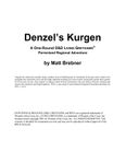 RPG Item: PER1-07: Denzel's Kurgen
