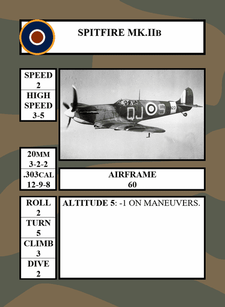 SpitfireIIb card