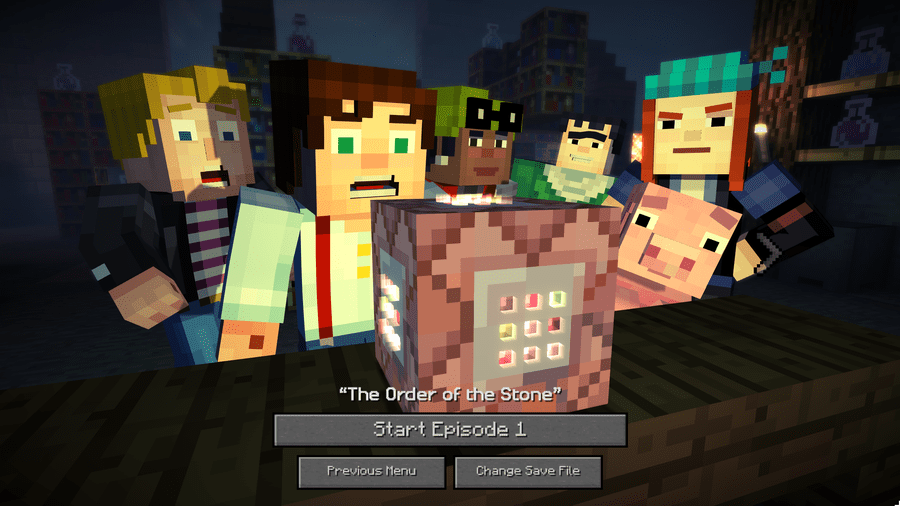 Minecraft Story Mode Season 1 Episode 1 The Order Of The Stone Image Boardgamegeek