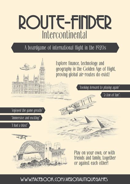 Route Finder: Intercontinental (T.O.S.) -  Aeronautique Games