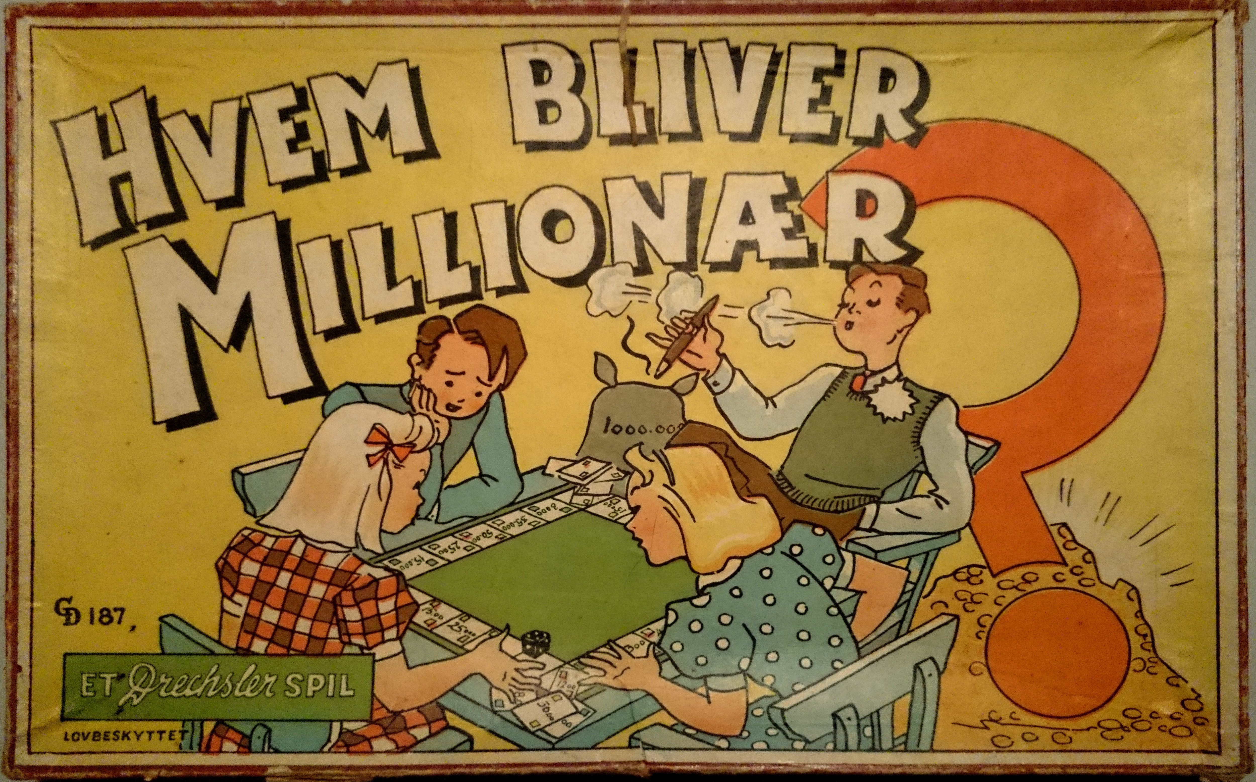 Hvem Bliver Millionær? box art