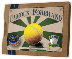 Famous Forehand: The World's Smallest Tennis Game box art