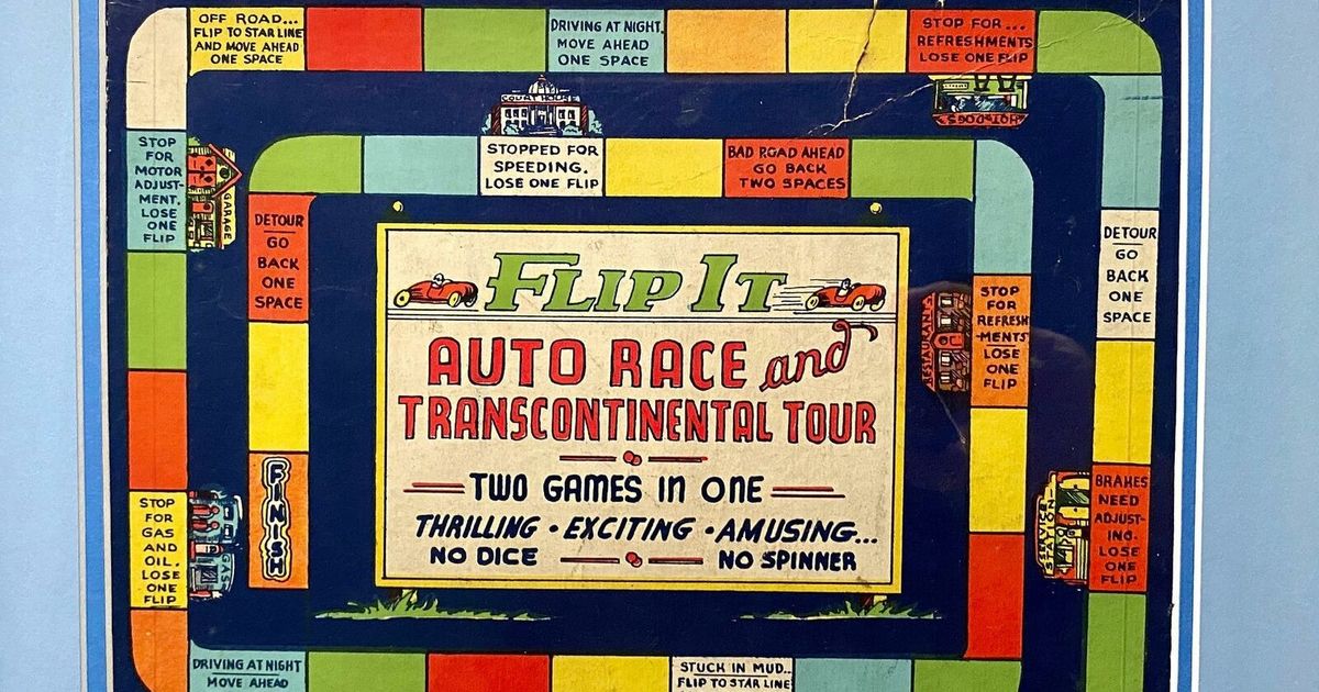 Flipit Auto Race and Transcontinental Tour Board Game BoardGameGeek