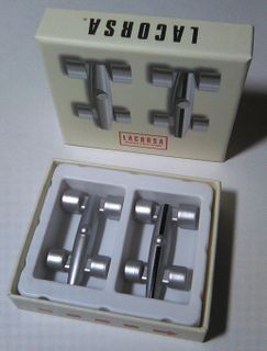 LACORSA Grand Prix Game: Arrow Silver Racecar Set