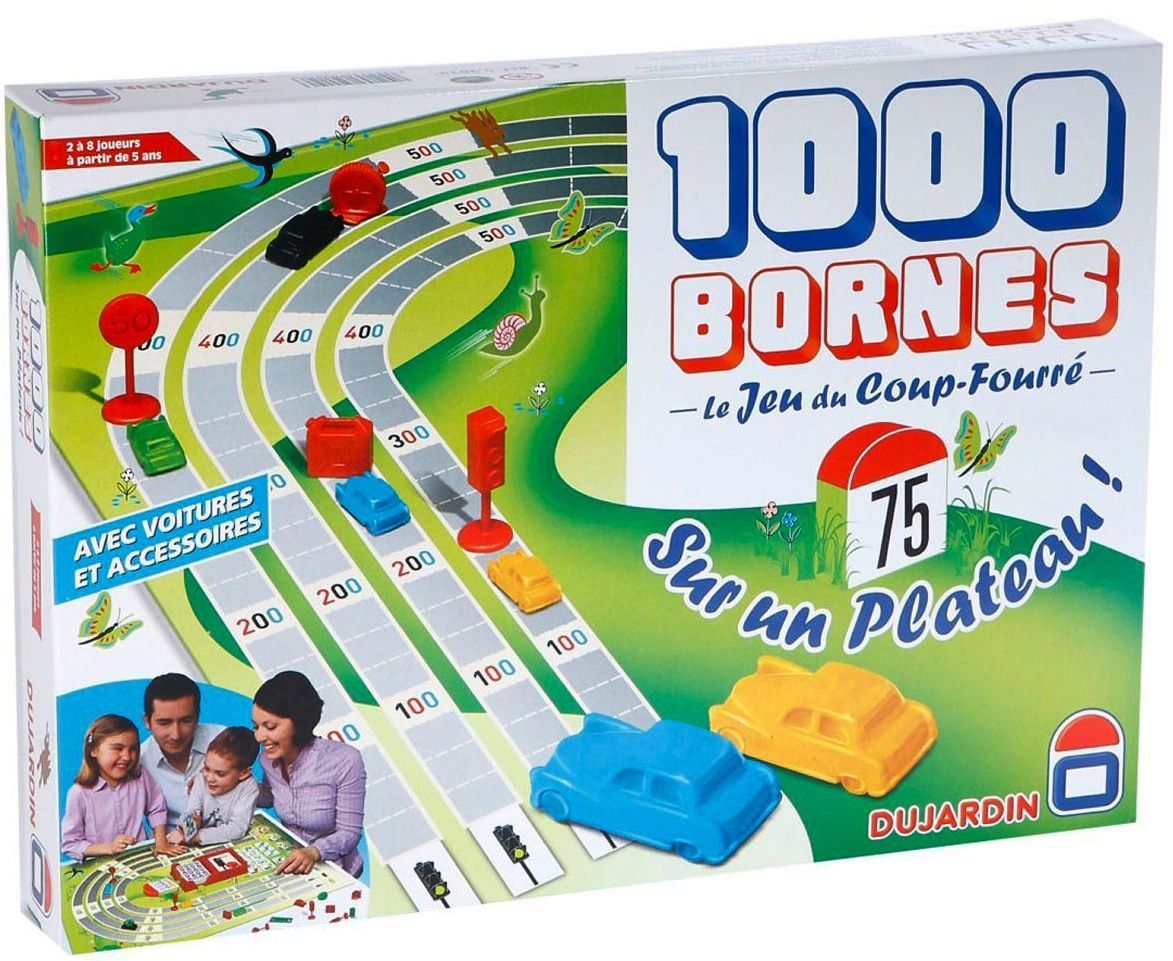 1000 Bornes sur un Plateau box art