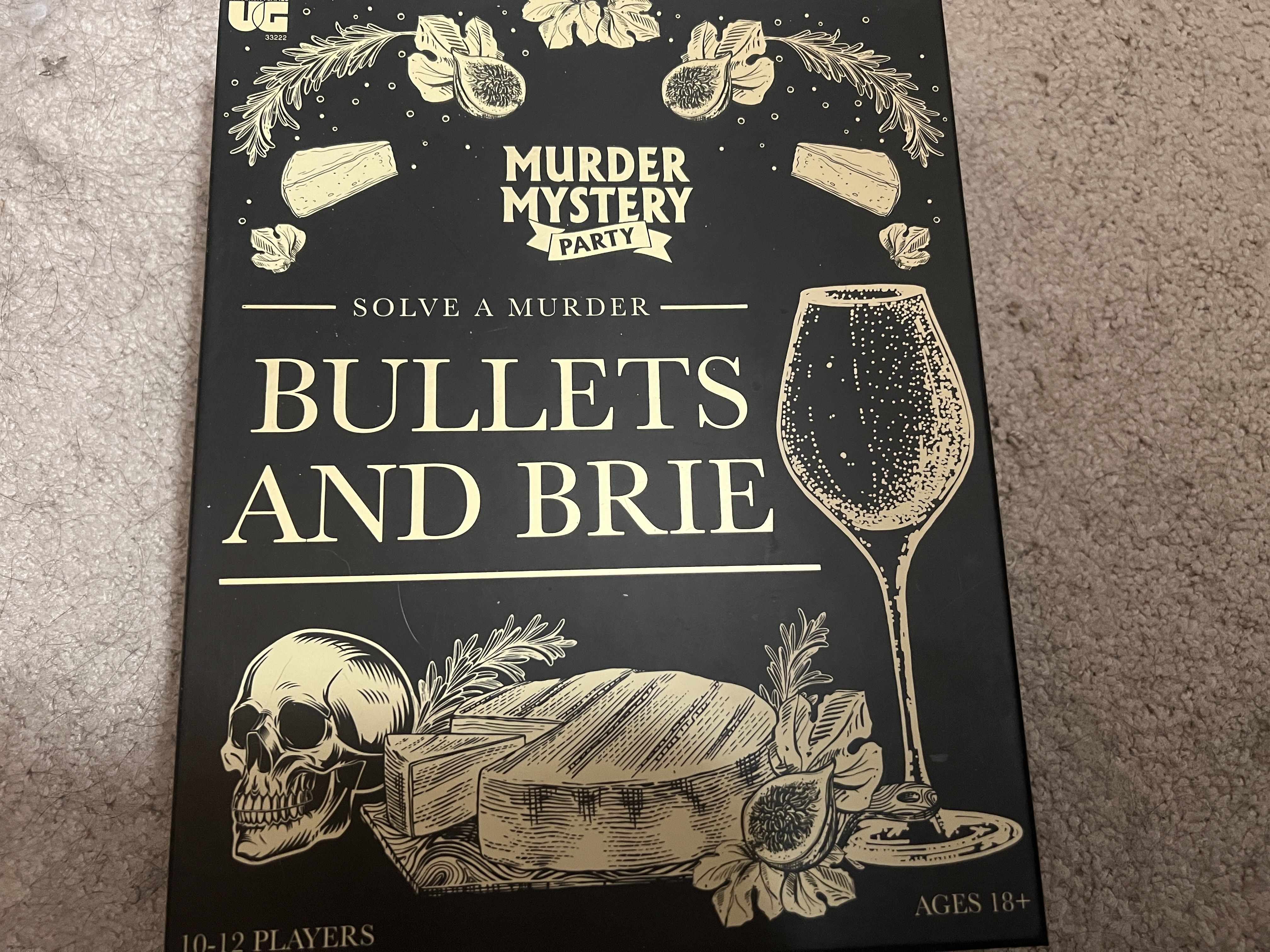 Murder Mystery Party: Bullets and Brie cover art