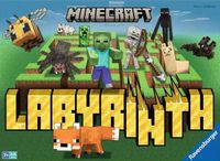Minecraft Labyrinth, Ravensburger, 2025 — 표지