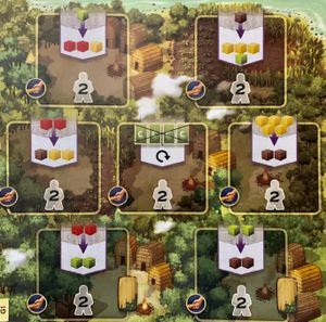 Century: A New World – G1/H1 Location Board