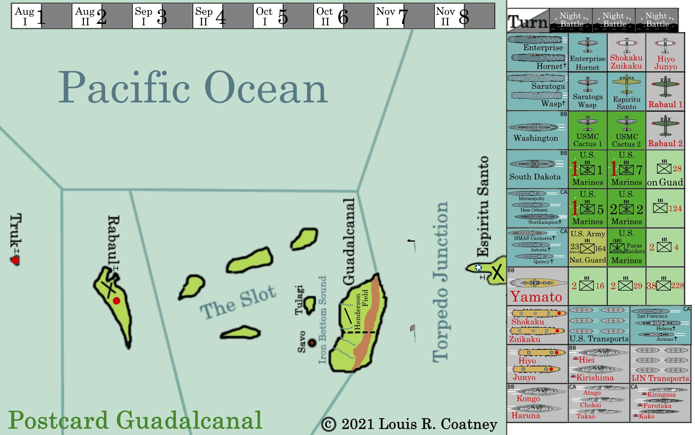 Postcard Guadalcanal