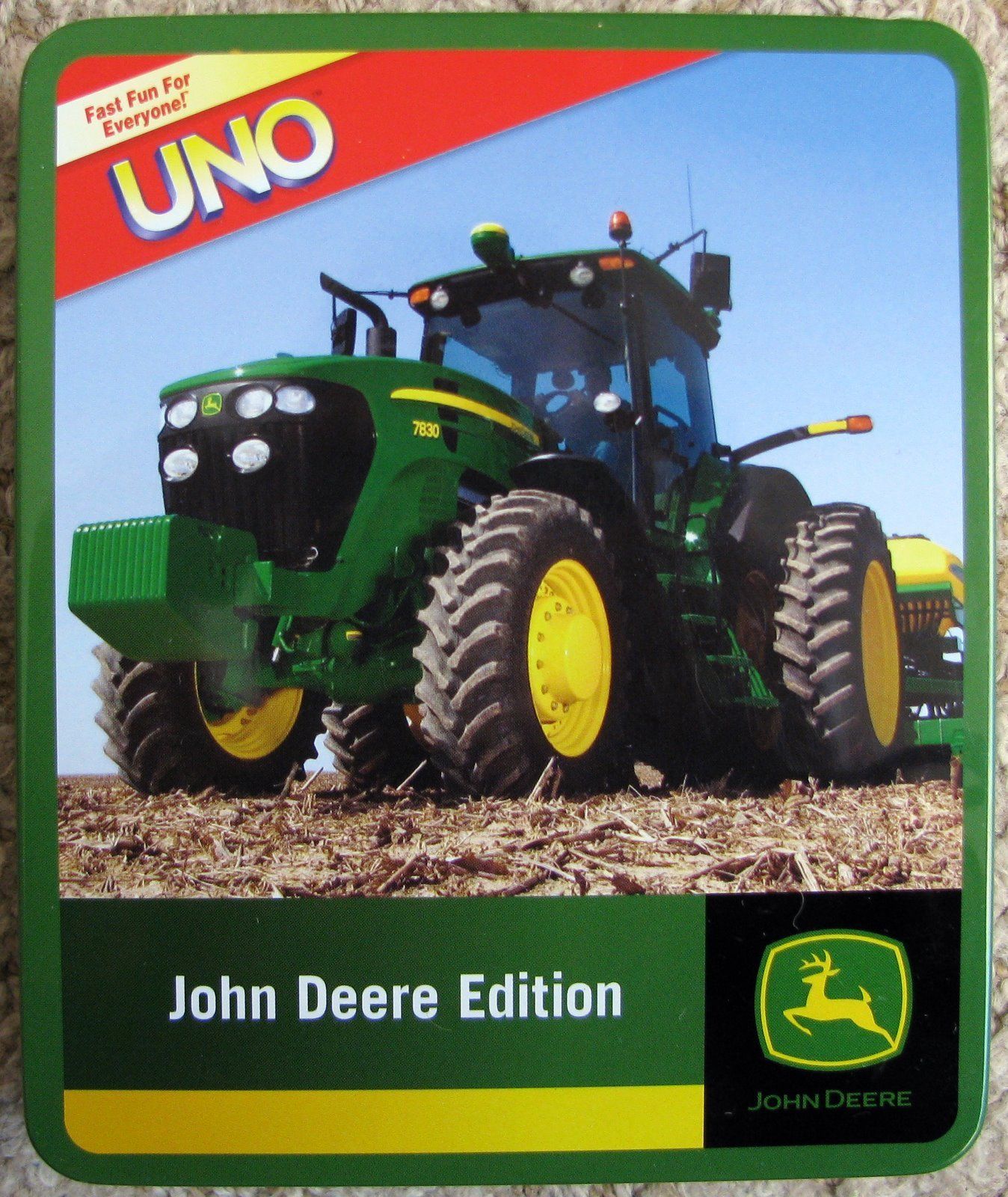 UNO: John Deere Edition box art