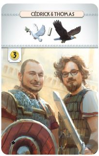 7 Wonders: Leaders – Cédrick & Thomas Promo Card