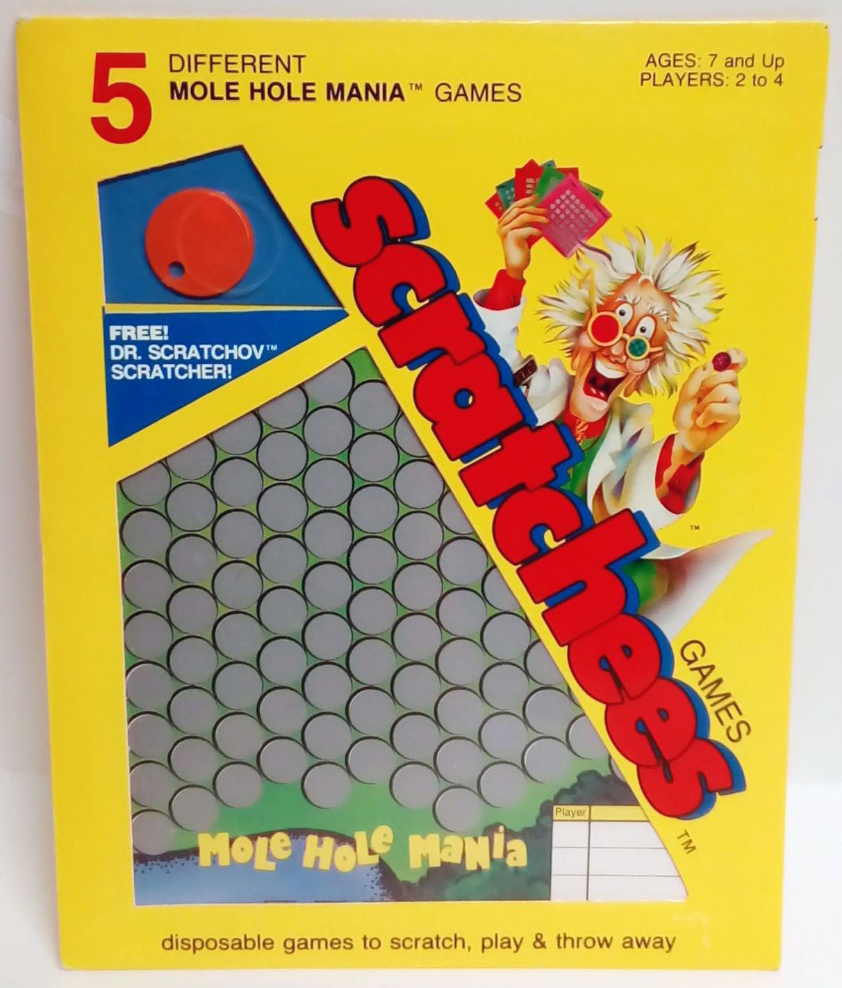 Scratchees: Mole Hole Mania