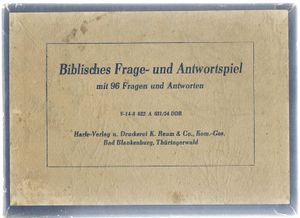 Biblisches Frage und Antwortspiel