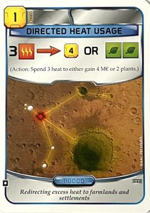 Terraforming Mars: Directed Heat Usage Promo Card