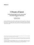 RPG Item: PER5-01: I Dream of Janni