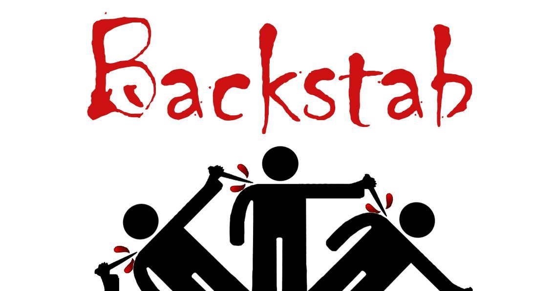 Backstab: A Political and Strategic Live action Card Game Board Game