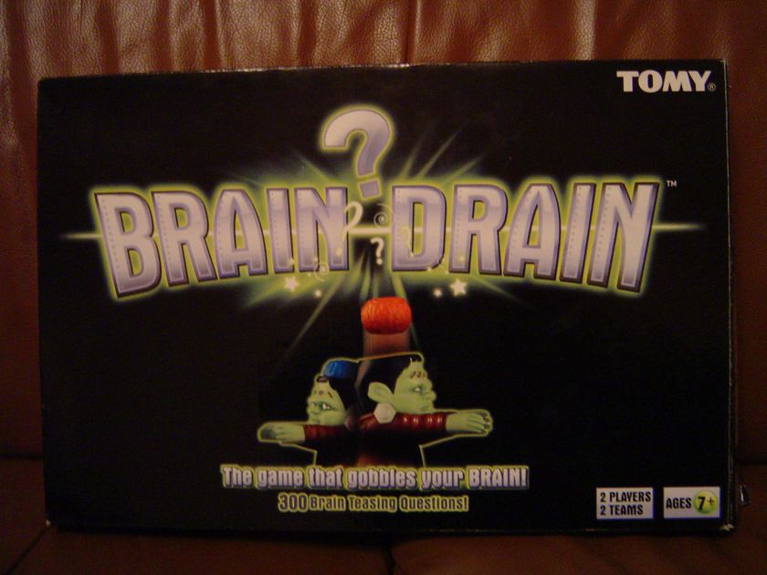 Brain Drain The Game That Gobbles Your Brain SPARES By Tomy choose your Piece 