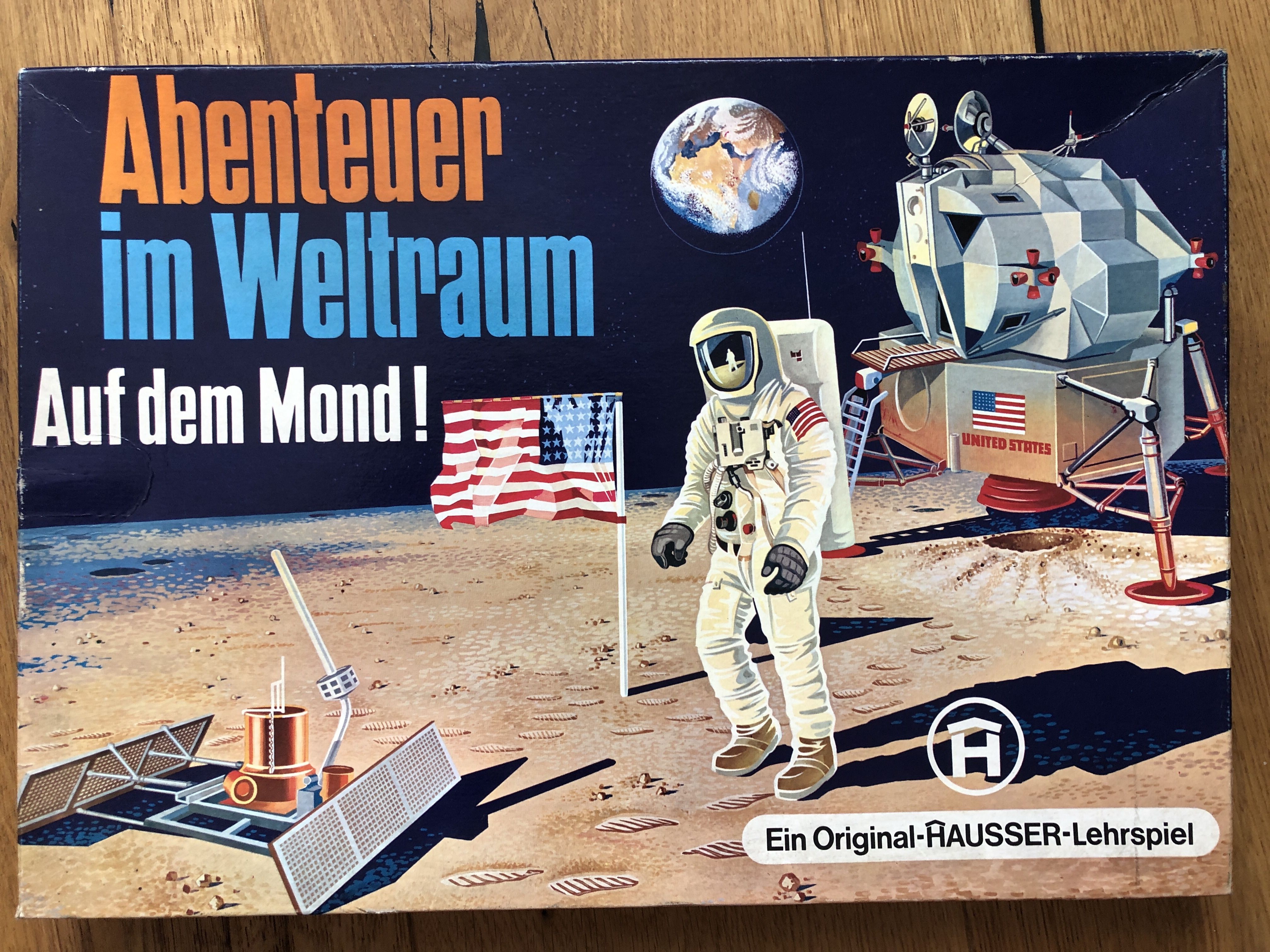 Abenteuer im Weltraum: Auf dem Mond! box art