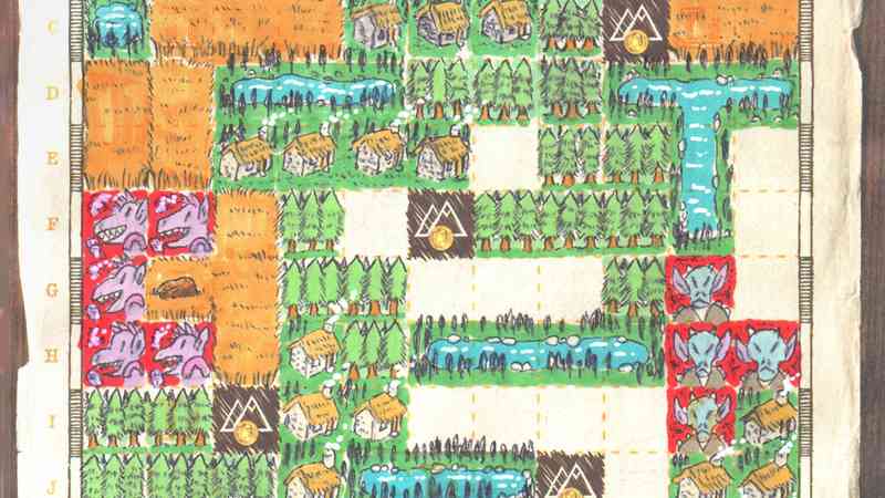 Cartographers - plateau de jeu