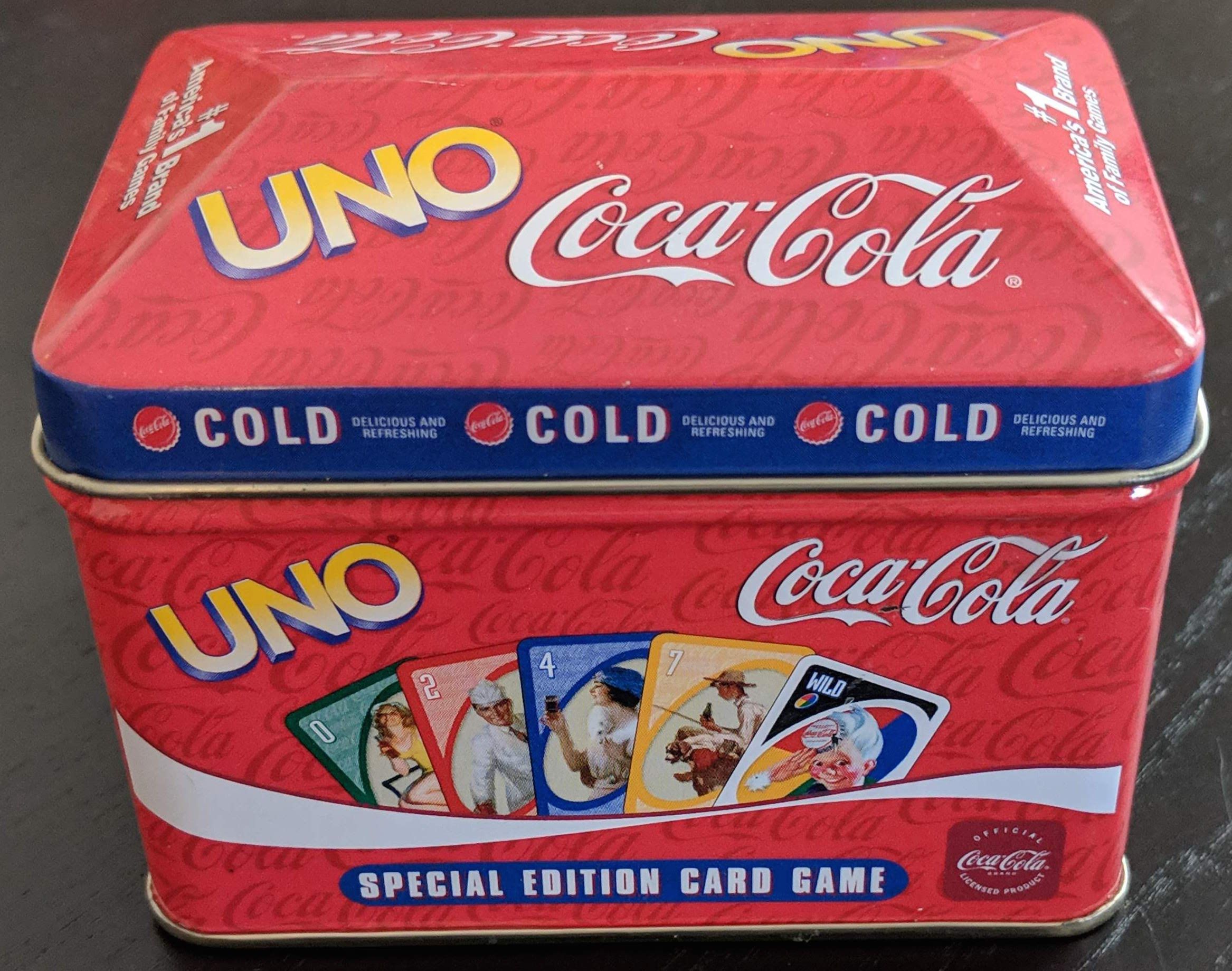 UNO: Coca-Cola doboz