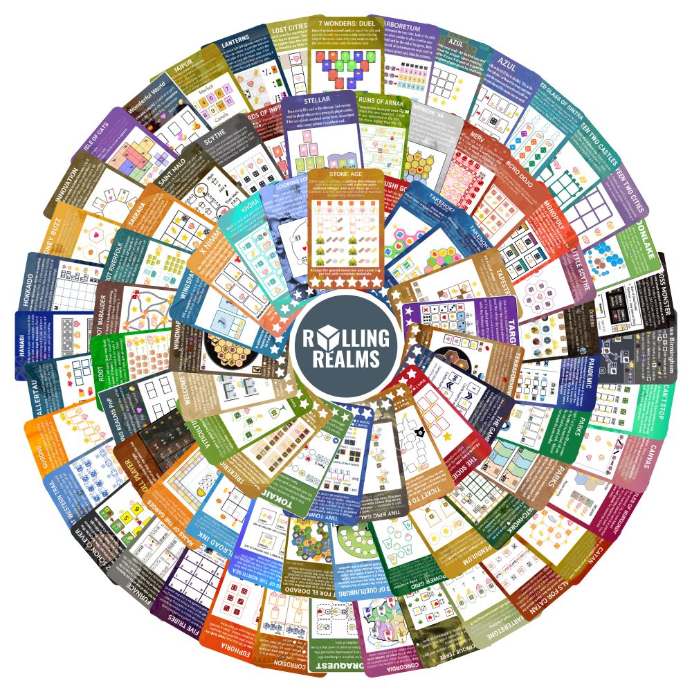 100 realms! Rolling Realms