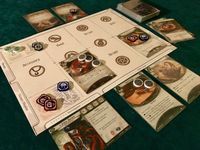 arkham horror card game player mat LCG - Board Arkham Horror: Game Mat -