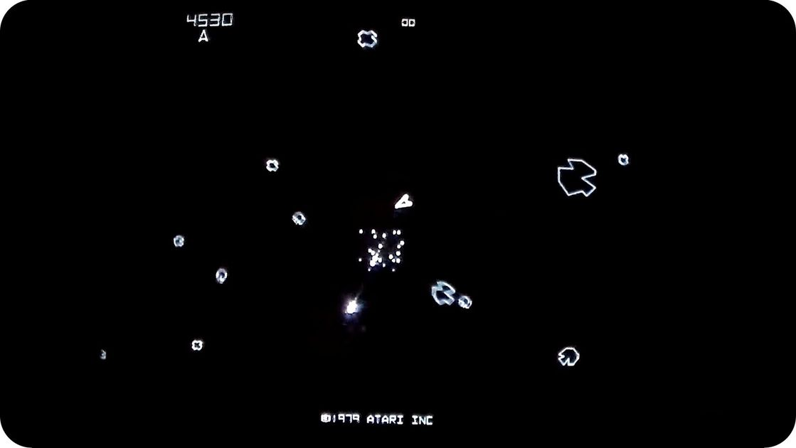 Asteroids best sale retro game