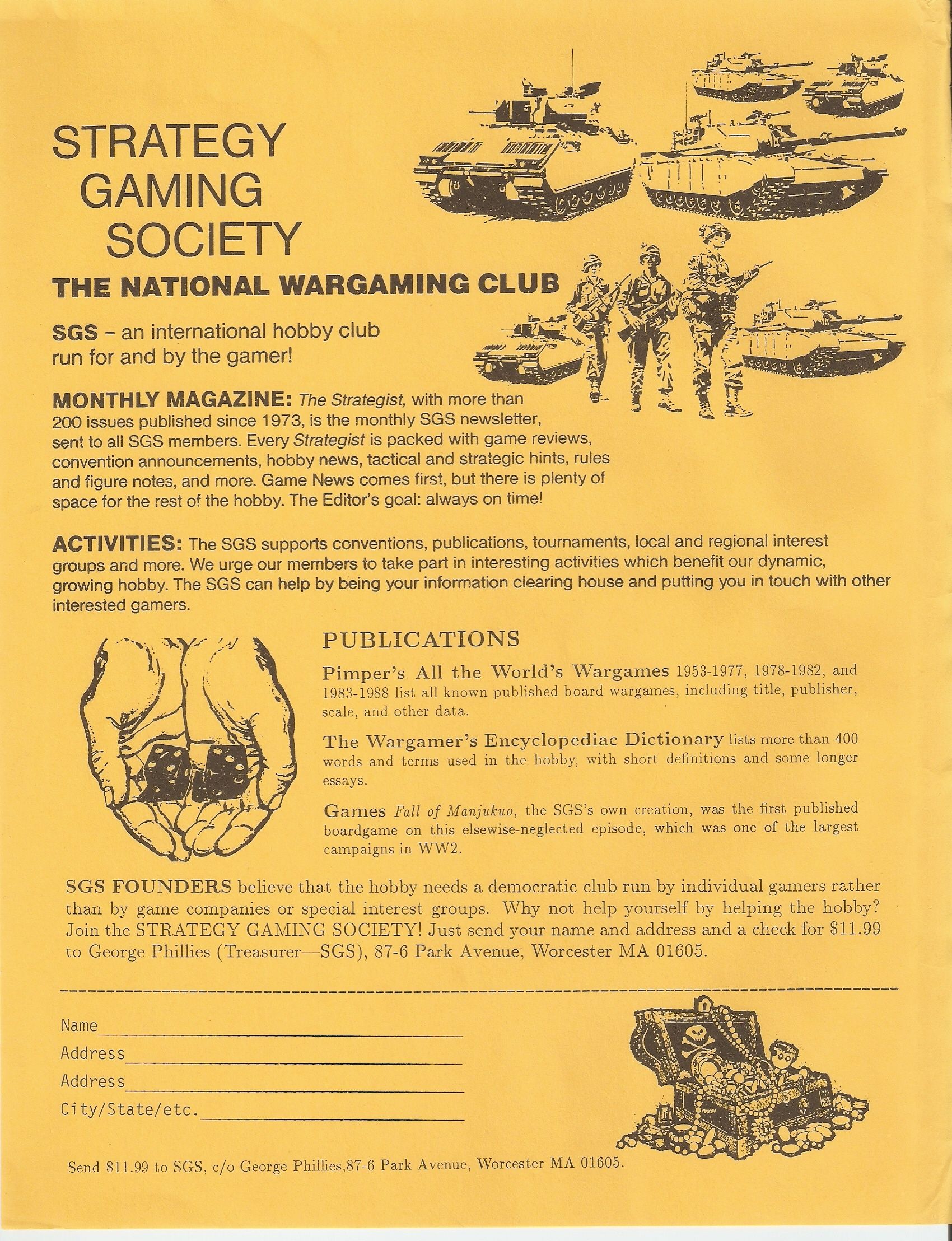 Strategy Gaming Society