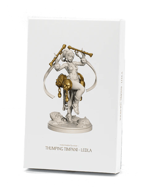 Kingdom Death: Monster – Indomitable Survivor: Thumping Timpani Ledla