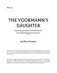 RPG Item: PER1-04: The Voormann's Daughter