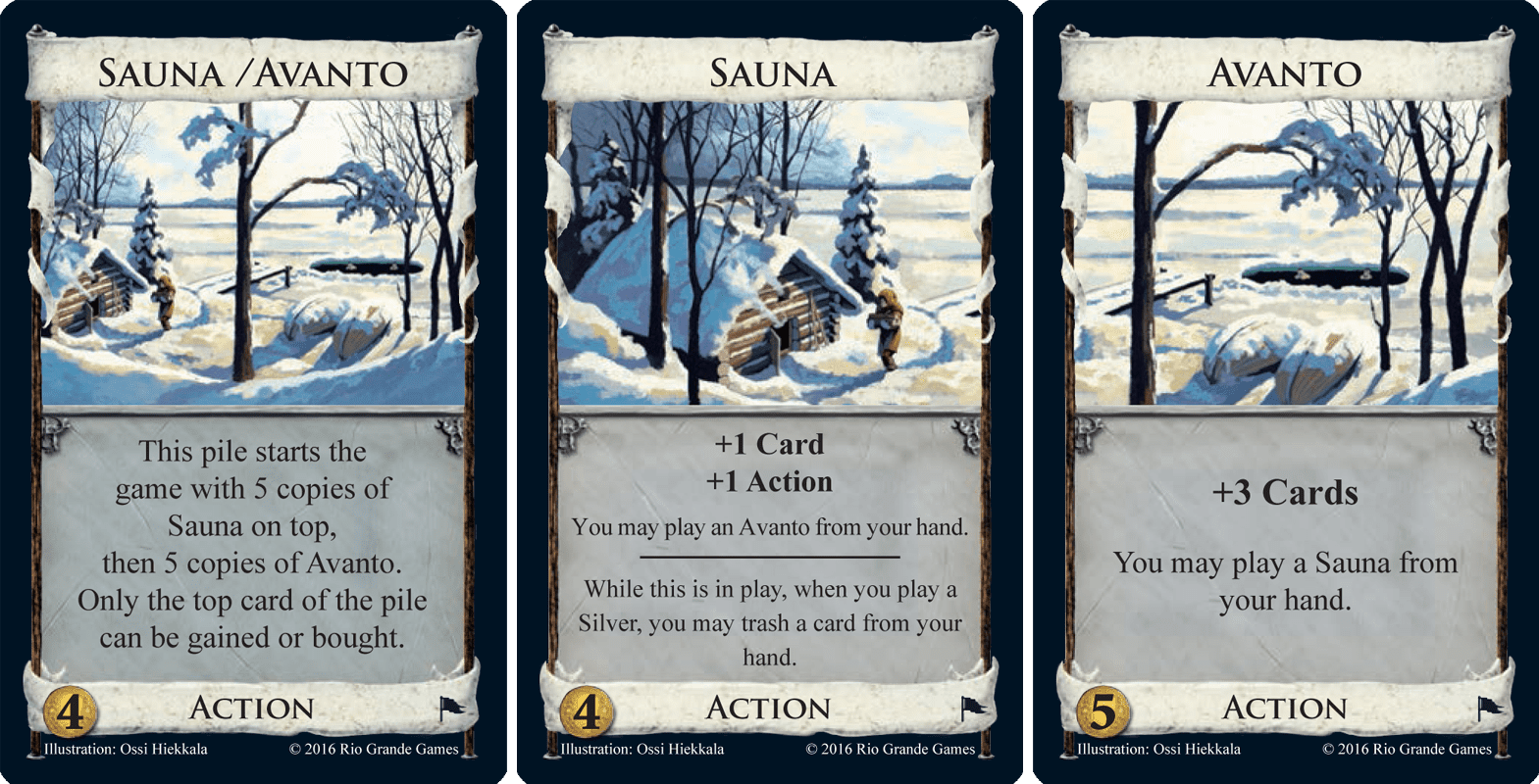 Dominion: Sauna / Avanto Promo Card