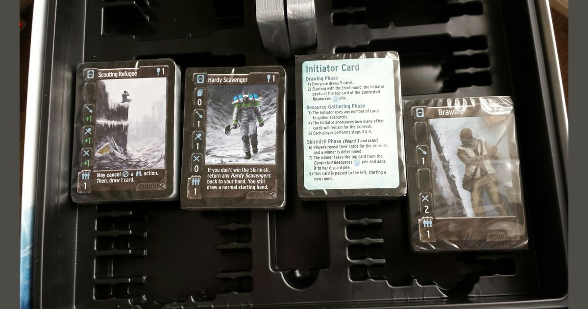 Arctic Scavengers - Gioco Di Carte Deckbuilding Post-apocalittico, 1-5 Giocatori, Da 13 Anni