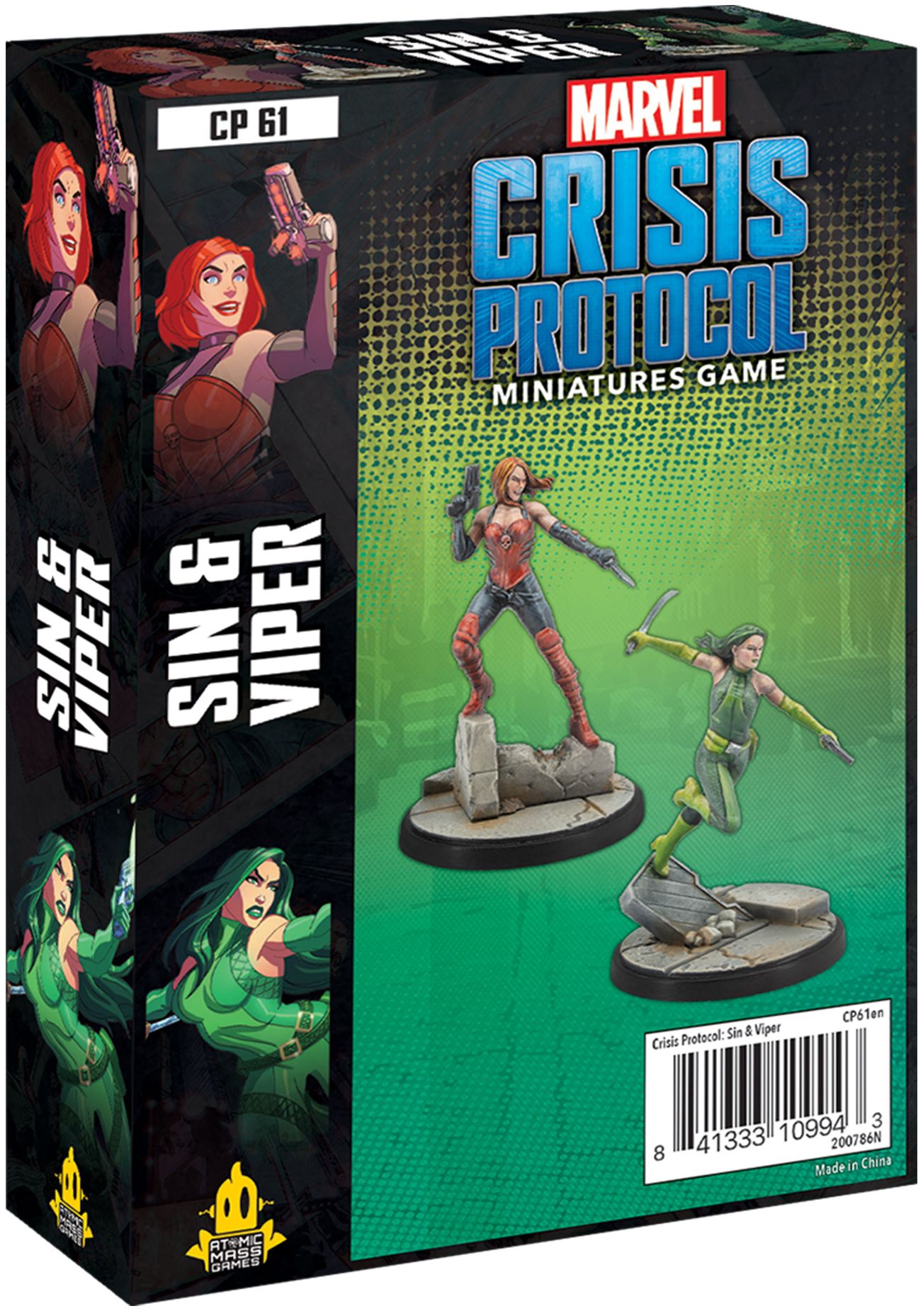 Marvel: Crisis Protocol – Sin & Viper cover art