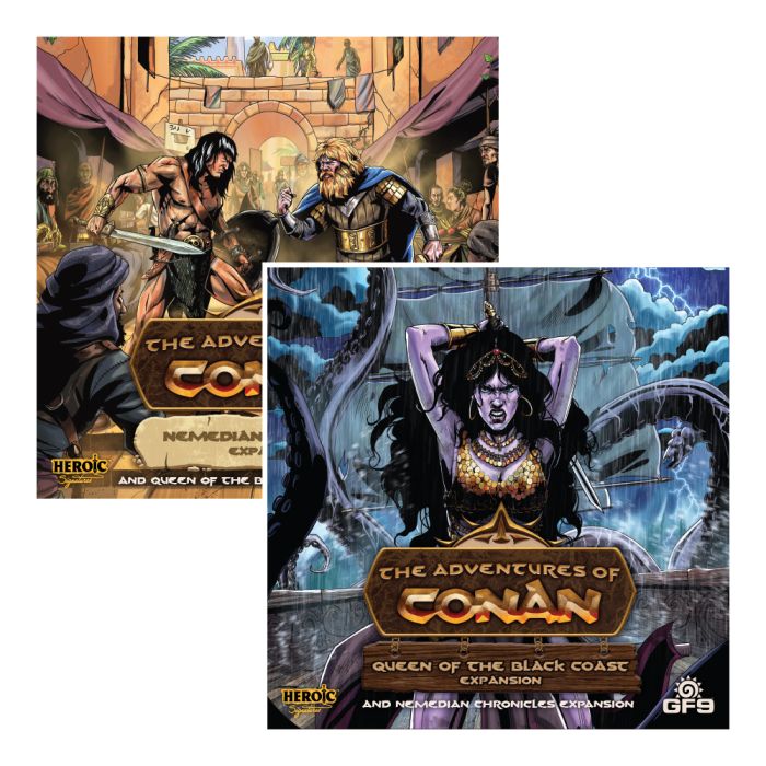 The Adventures of Conan: Queen of the Black Coast and Nemedian Chronicles Expansions