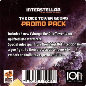 Interstellar: The Dice Tower Goorg Promo Pack