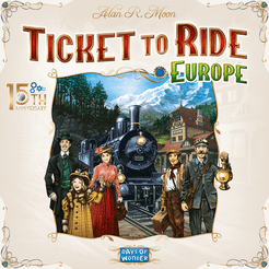 Schouderophalend Boos publiek Ticket to Ride: Europe – 15th Anniversary | Board Game | BoardGameGeek