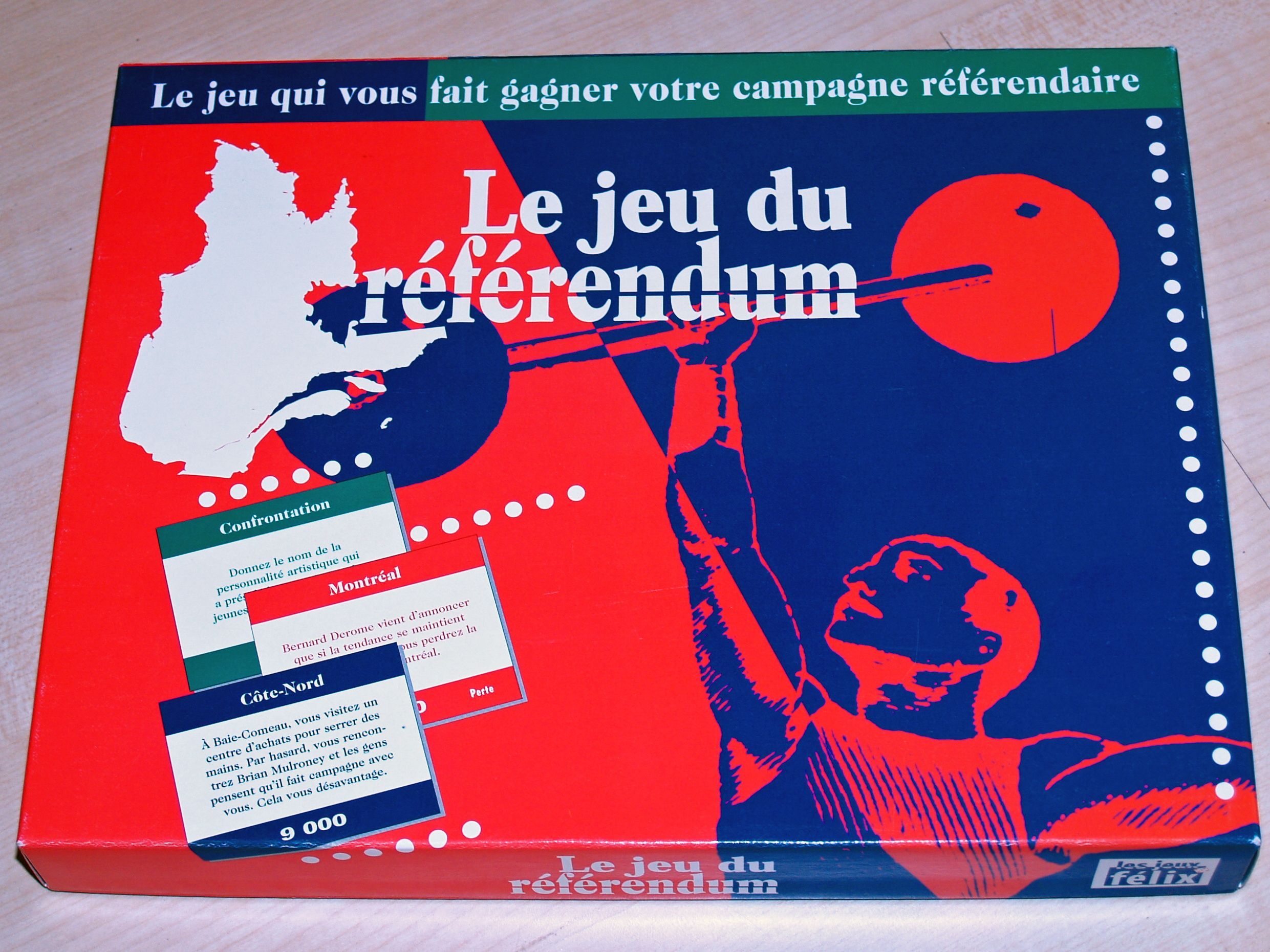 Le jeu du référendum cover art
