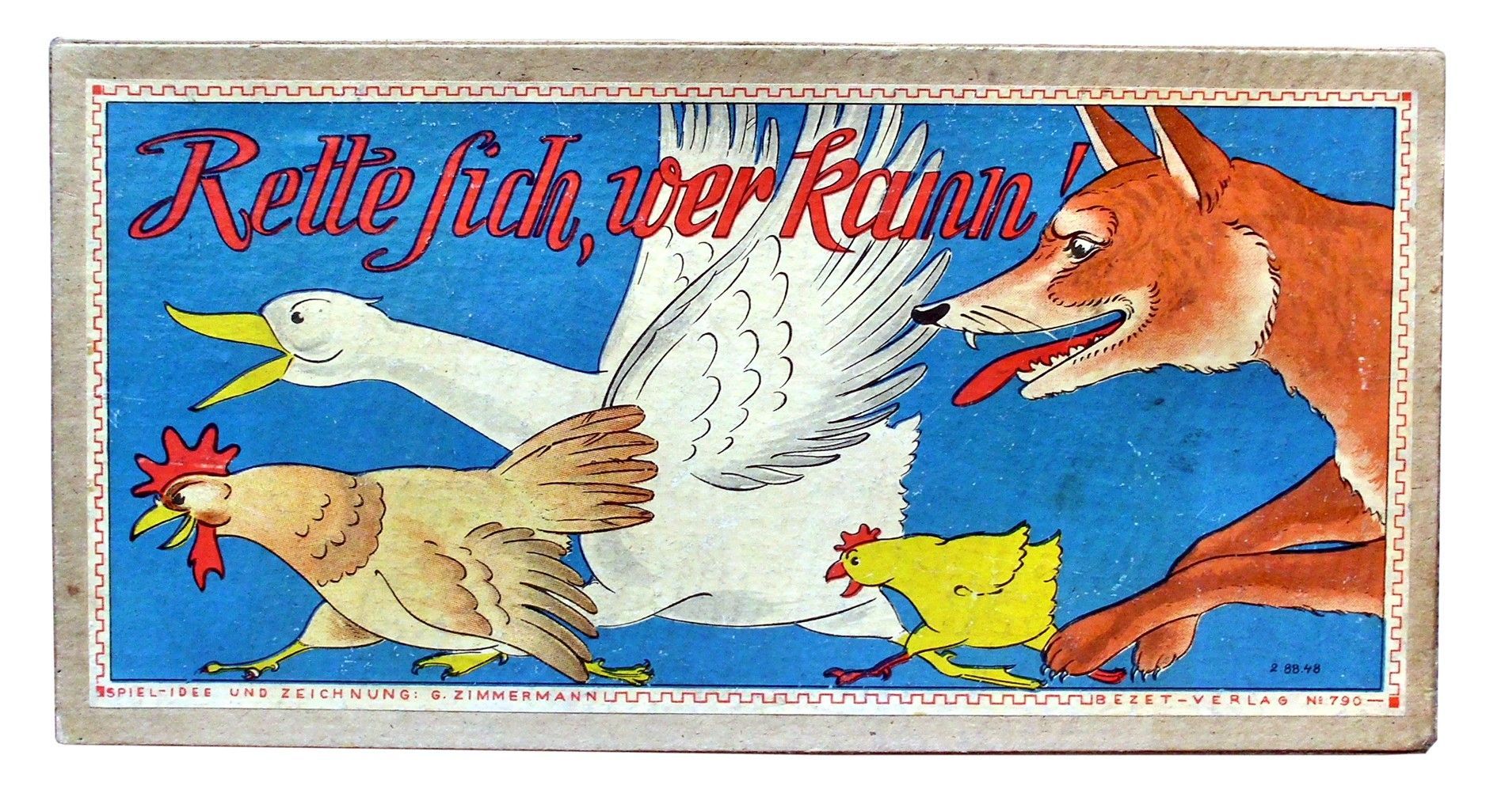 Rette sich, wer kann!