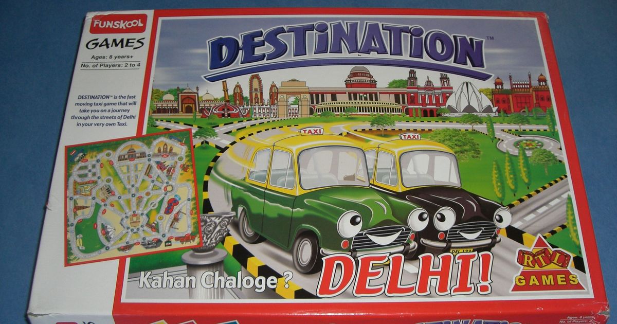 Destination Delhi! | Board Game | BoardGameGeek