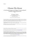RPG Item: VER7-01: Cleanse Thy House