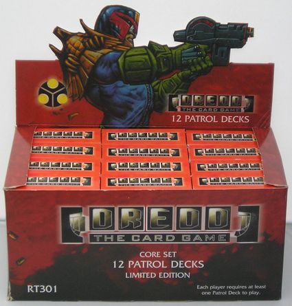 Dredd: The Card Game CCG Round Table Productions 1999 Various Resources