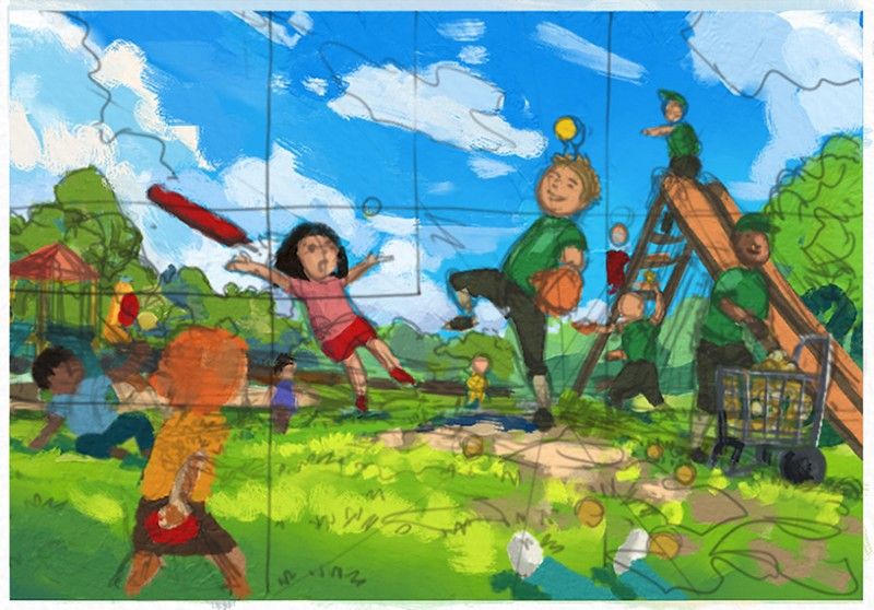 Illustration 10 de Playground Empires: Cute Kids, Ruthless Combat.