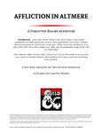 RPG Item: Affliction in Altmere