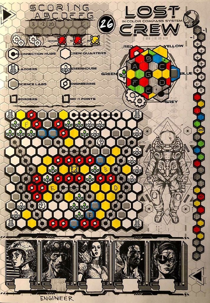 Illustration 4 de raiders of the color compass